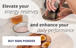 Elevate your energy reserves and enhance your daily performance with NMN's cellular rejuvenation