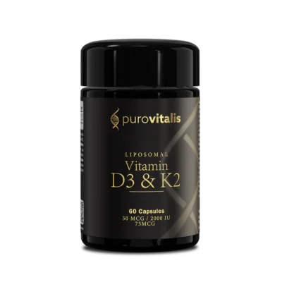 Liposomaal vitamine D3 K2, liposomaal supplement met vitamine D3 en vitamine K2 voor een optimale opname