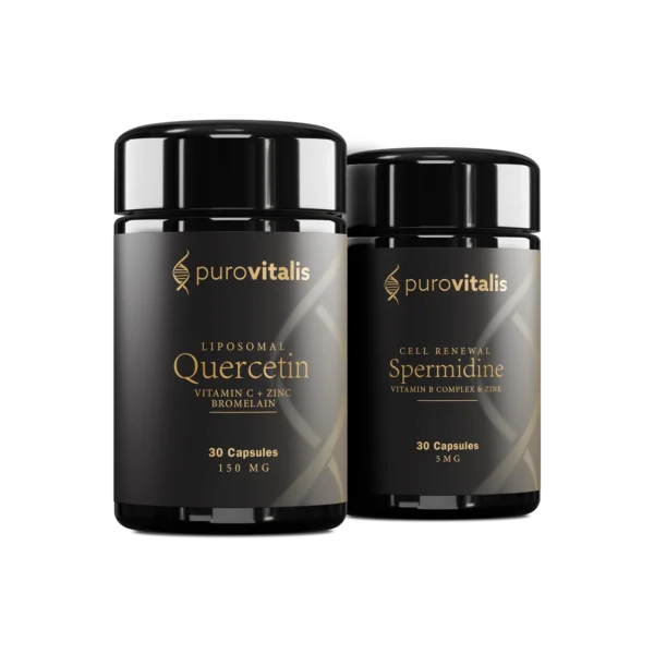 Cell activator bundle by Purovitalis - Quercetin, and Spermidine
