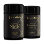 Paquete NMN + Resveratrol, el paquete de longevidad más popular de Purovitalis.