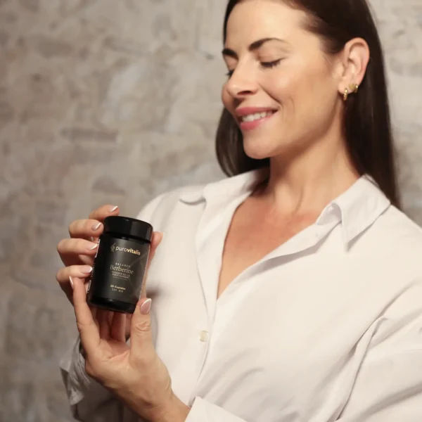 Équilibre de la berbérine avec le supplément de dihydrobérine comprenant, le chrome, le policosanol et la vitamine k2.