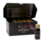 Box of Rewind Liquid Collagen containing 15 daily shots, designed for easy and convenient collagen supplementation.