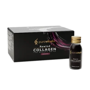 Rewind Liquid Collagen, cutie și flacon