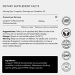 Fatti integratori per le capsule di NMN liposomiale: Dose: 2 capsule. Dosi per contenitore: 30. Quantità per dose di Longevir® β-Nicotinamide Mononucleotide - 250mg. Uso consigliato: Assumere fino a 4 capsule al giorno. È preferibile assumerle al mattino. Non superare la dose giornaliera raccomandata. Conservazione: Conservare in un luogo fresco e buio (15-25°C). Avvertenze: Tenere fuori dalla portata dei bambini. Solo per adulti. Consultare un medico in caso di gravidanza/allattamento, assunzione di farmaci o condizioni mediche particolari. Gli integratori non sostituiscono una dieta varia e uno stile di vita sano. Ingredienti: Longevir® NMN (β-Nicotinamide mononucleotide), emulsionante: Lecitina (girasole), Maltodestrina (agente di carica), gelificante: HPMC (capsula vegana). Liposomiale, vegano, testato da terze parti, buone pratiche di produzione, prodotto nell'UE.