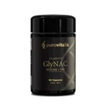 GlyNAC capsules from Purovitalis, combine L-Glycine and NAC in one supplements.
