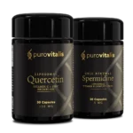 Paquete activador celular de Purovitalis: quercetina y espermidina.