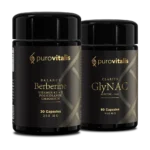 Paquete de renovación metabólica que incluye Berberine Balance y GlyNac Clarity de Purovitalis